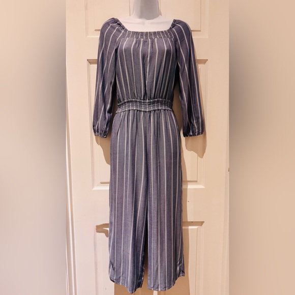 Abercrombie Kids Striped Long Sleeve Jumpsuit – Juniors Size 13/14 (NWT) - Picture 2 of 15